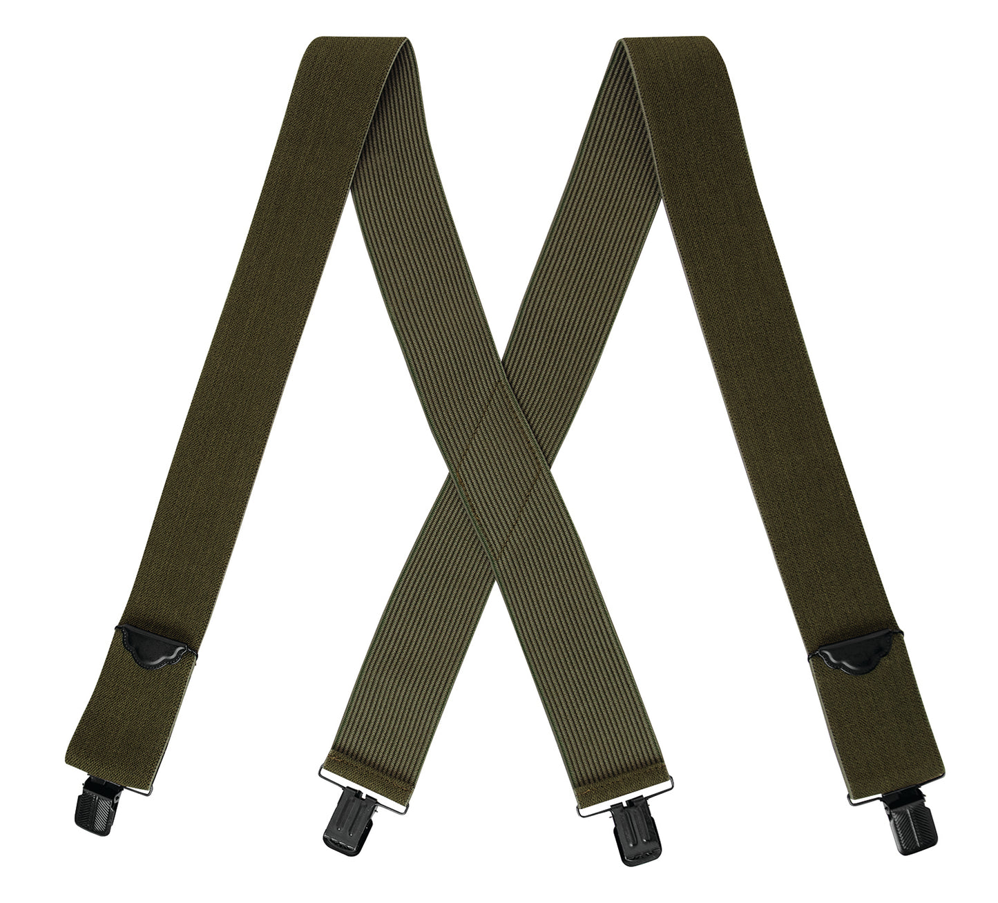 Rothco Adjustable Elastic X Back Pant Suspenders